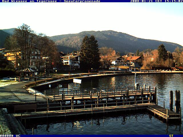 Tegernsee - Bad Wiessee Webcam Bayrische Seen, Bayern